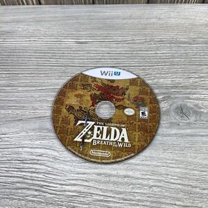 The Legend of Zelda: Breath of the Wild - Nintendo Wii U Disk Only Tested